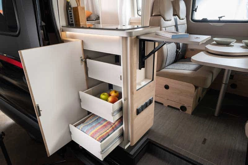 Dethleffs Globetrail Advantage 600 ER: Kochen