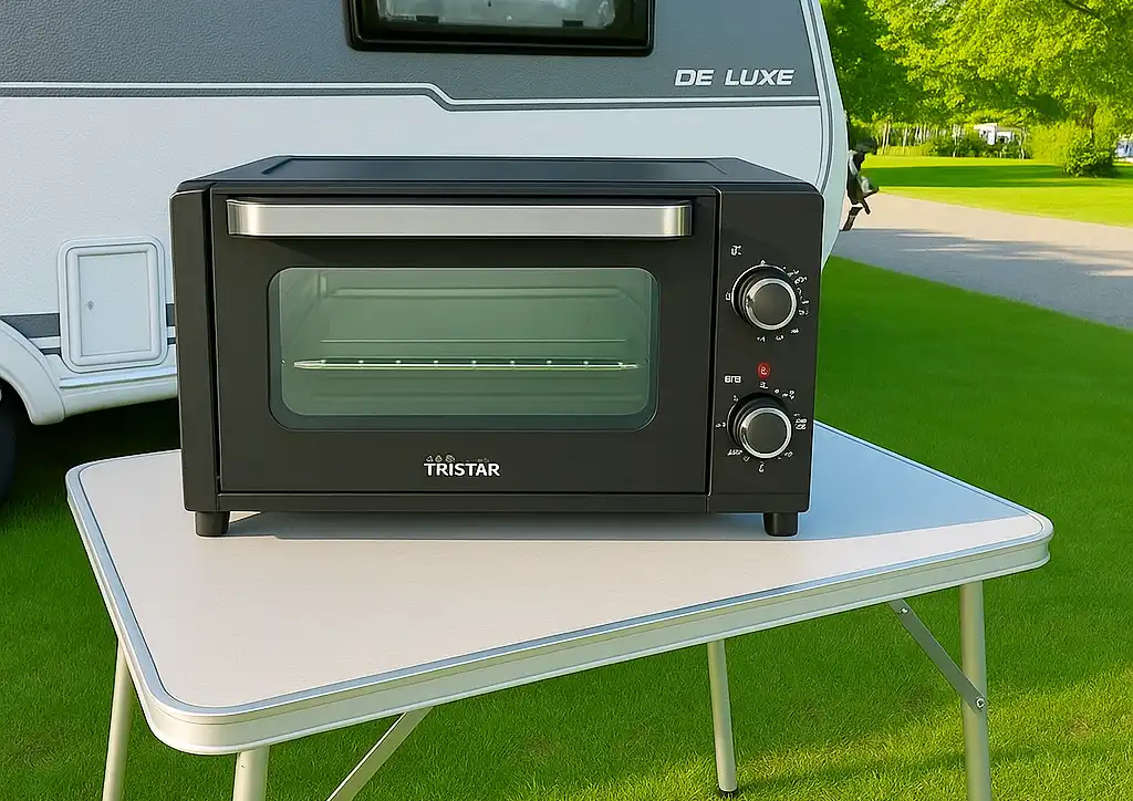 Mini-Backofen als Zubehör zum Camper